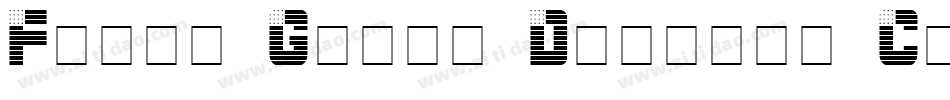First Grade Display Caps SSi字体转换